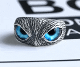 Anillo Regulable Retro Owl Búho de la Suerte